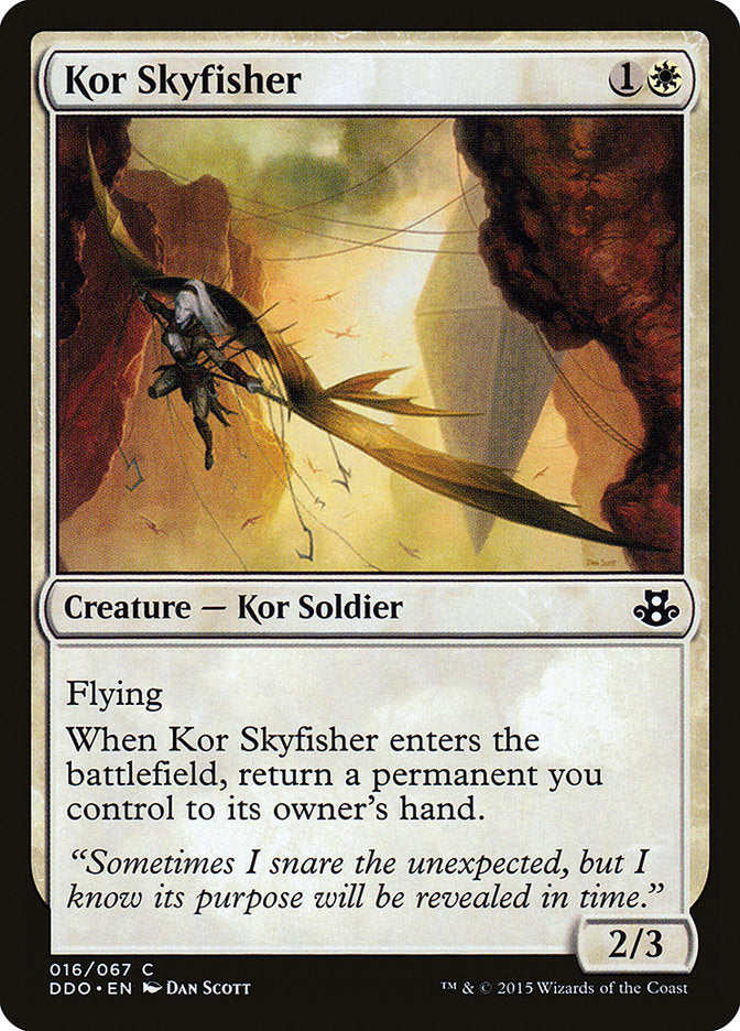 Pescador Celeste Kor / Kor Skyfisher - Magic: The Gathering - MoxLand