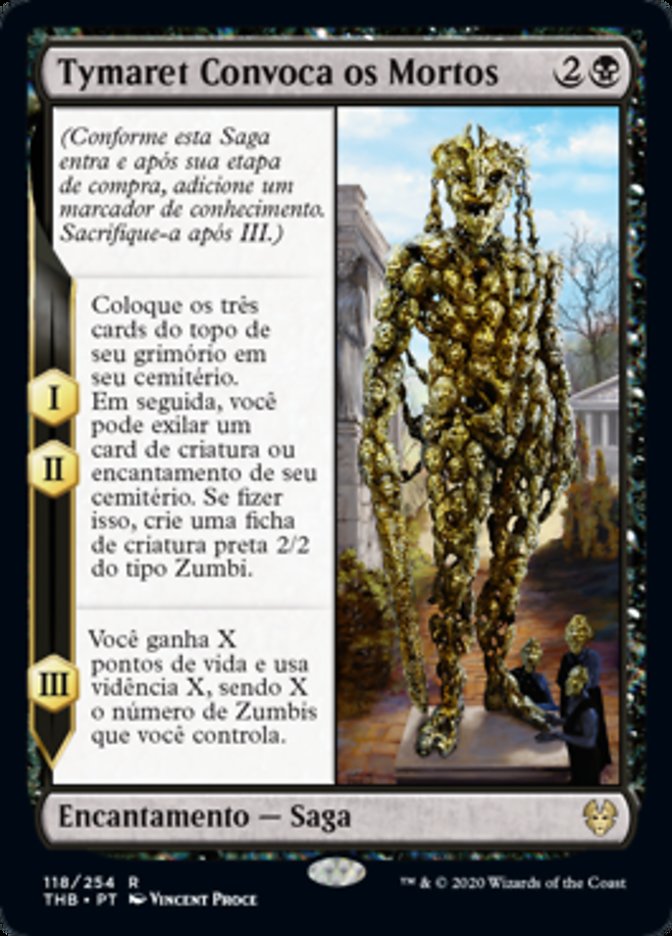Tymaret Convoca os Mortos / Tymaret Calls the Dead - Magic: The Gathering - MoxLand