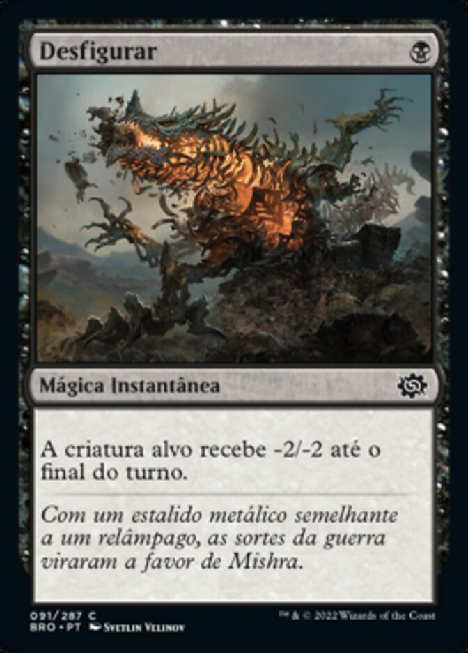 Desfigurar / Disfigure - Magic: The Gathering - MoxLand