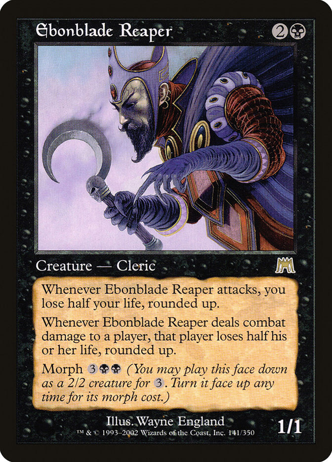 Ceifador da Lâmina de Ébano / Ebonblade Reaper - Magic: The Gathering - MoxLand