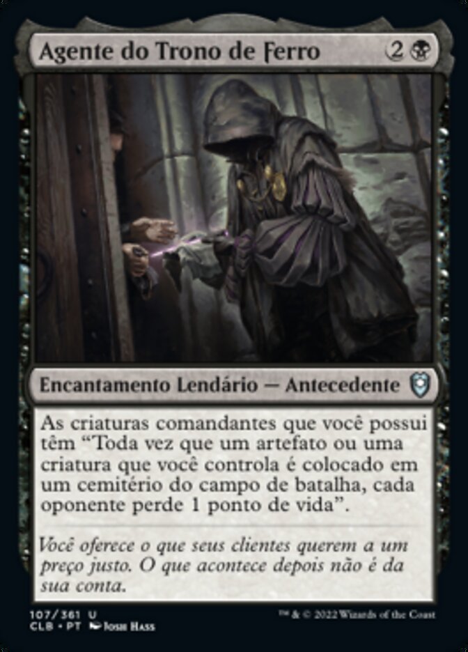 Agente do Trono de Ferro / Agent of the Iron Throne - Magic: The Gathering - MoxLand