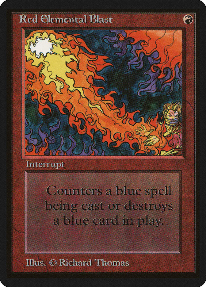 Explosão Elemental do Vermelho / Red Elemental Blast - Magic: The Gathering - MoxLand