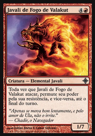 Javali de Fogo de Valakut / Valakut Fireboar - Magic: The Gathering - MoxLand