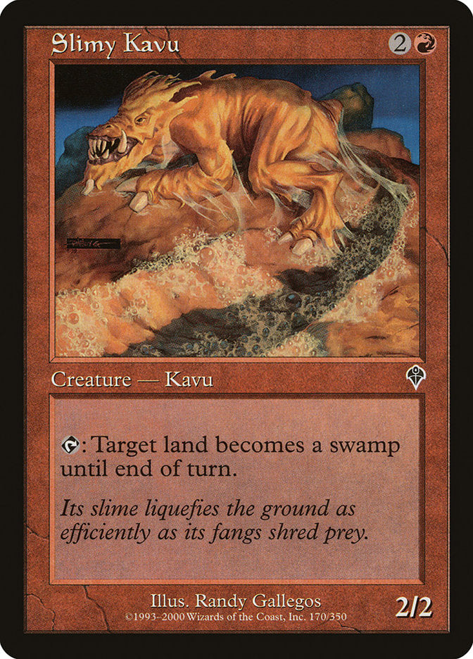 Kavu Viscoso / Slimy Kavu - Magic: The Gathering - MoxLand