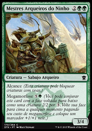 Mestres Arqueiros do Ninho / Aerie Bowmasters - Magic: The Gathering - MoxLand