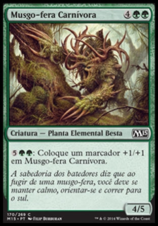 Musgo-fera Carnívora / Carnivorous Moss-Beast - Magic: The Gathering - MoxLand