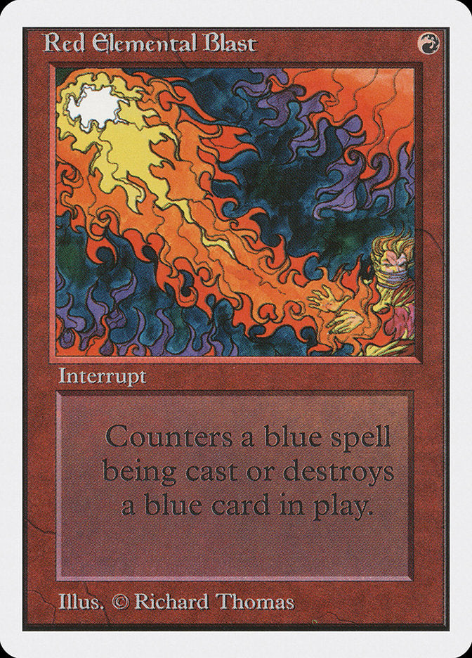 Explosão Elemental do Vermelho / Red Elemental Blast - Magic: The Gathering - MoxLand