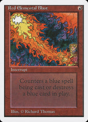 Explosão Elemental do Vermelho / Red Elemental Blast - Magic: The Gathering - MoxLand