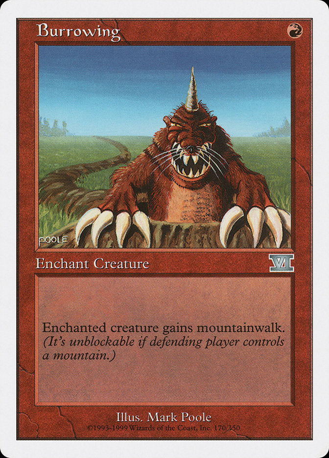Escavar / Burrowing - Magic: The Gathering - MoxLand