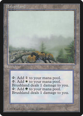 Macegal / Brushland - Magic: The Gathering - MoxLand