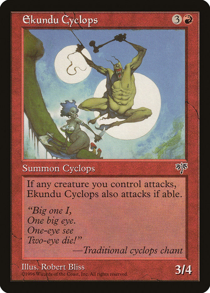 Cíclope de Ekundu / Ekundu Cyclops - Magic: The Gathering - MoxLand