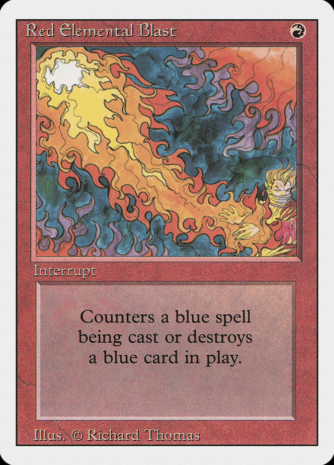 Explosão Elemental do Vermelho / Red Elemental Blast - Magic: The Gathering - MoxLand