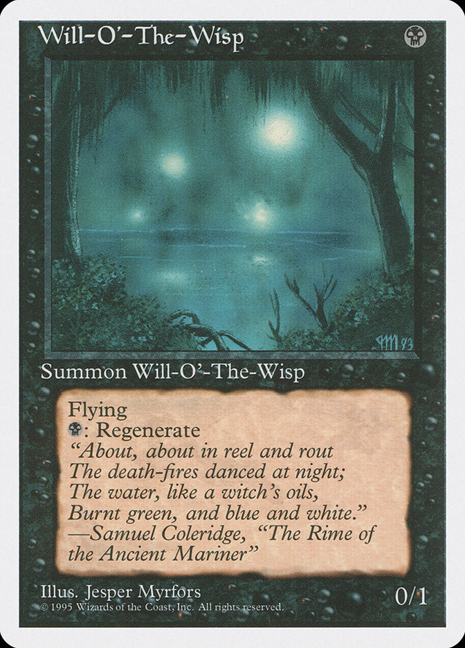 Fogo Fátuo / Will-o'-the-Wisp - Magic: The Gathering - MoxLand