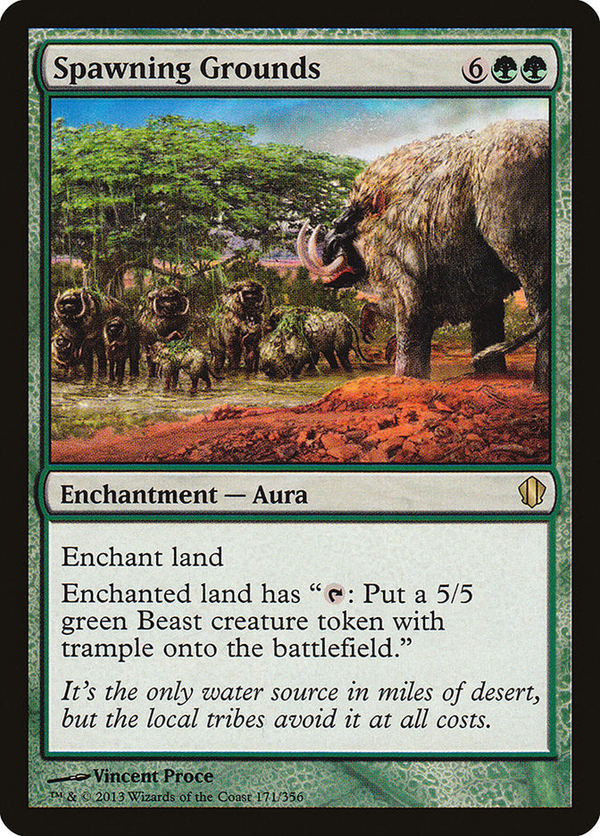 Área de Reprodução / Spawning Grounds - Magic: The Gathering - MoxLand