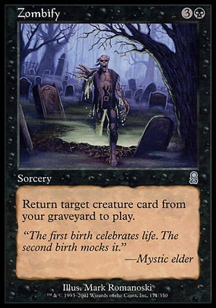 Zumbificar / Zombify - Magic: The Gathering - MoxLand