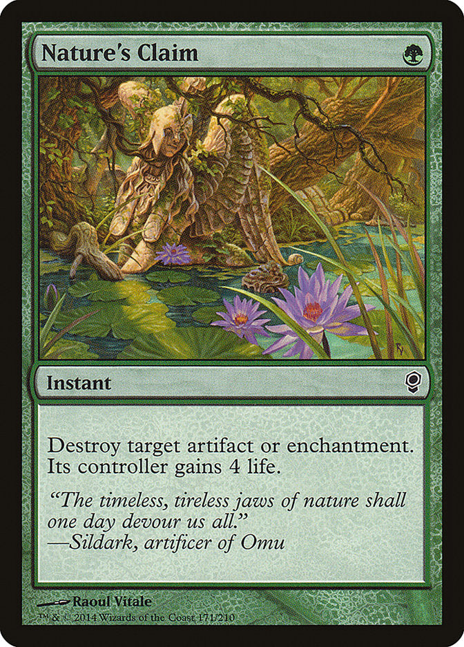 Reivindicação da Natureza / Nature's Claim - Magic: The Gathering - MoxLand