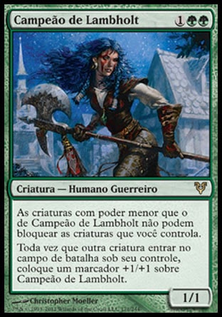 Campeão de Lambholt / Champion of Lambholt - Magic: The Gathering - MoxLand