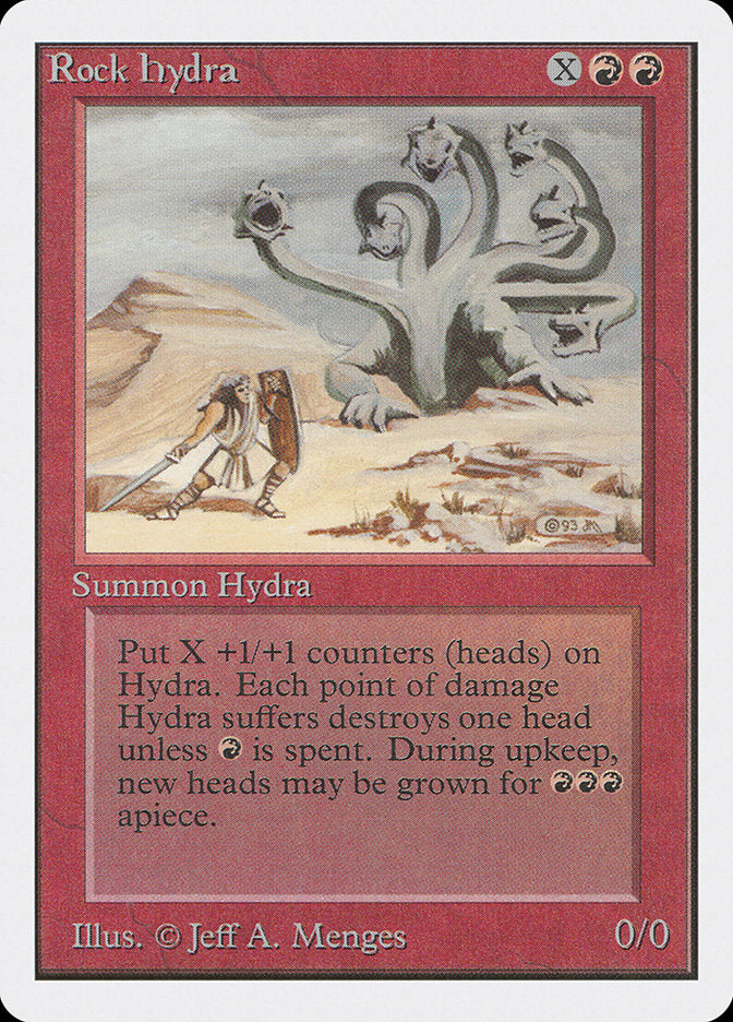 Rock Hydra / Rock Hydra - Magic: The Gathering - MoxLand