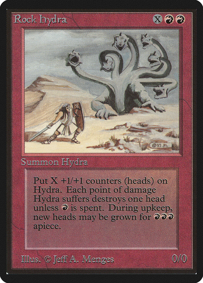 Rock Hydra / Rock Hydra - Magic: The Gathering - MoxLand