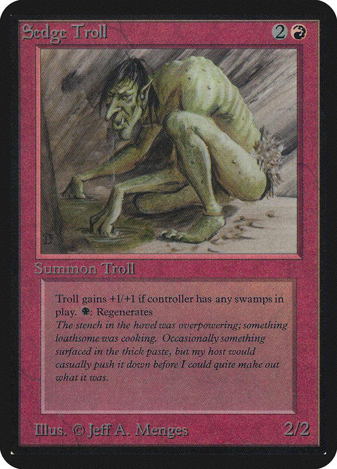 Sedge Troll / Sedge Troll - Magic: The Gathering - MoxLand