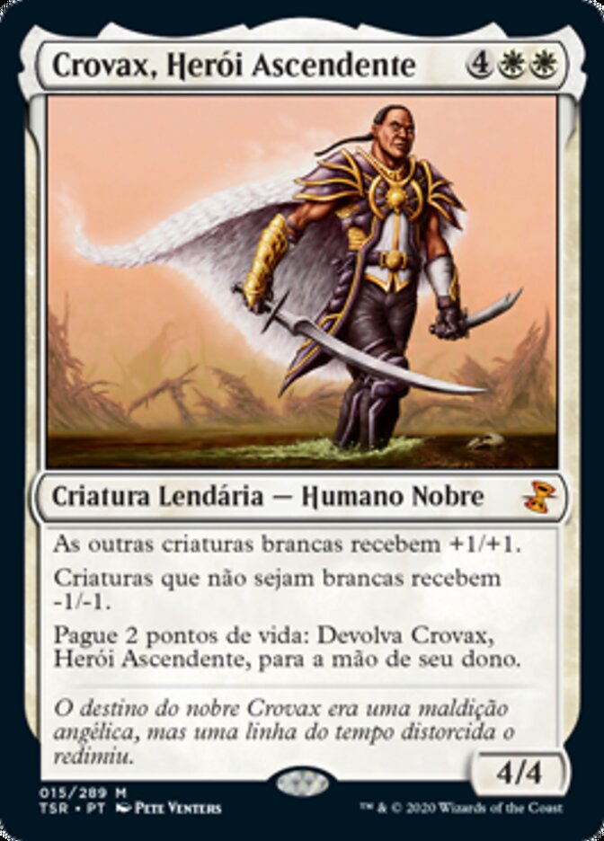 Crovax, Herói Ascendente / Crovax, Ascendant Hero - Magic: The Gathering - MoxLand