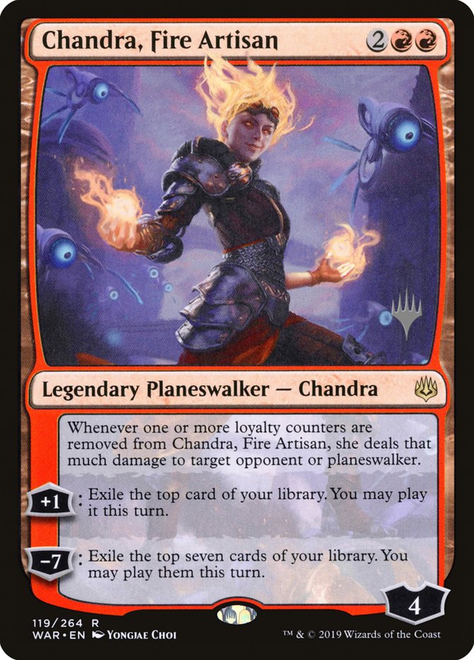 Chandra, Artesã do Fogo / Chandra, Fire Artisan - Magic: The Gathering - MoxLand