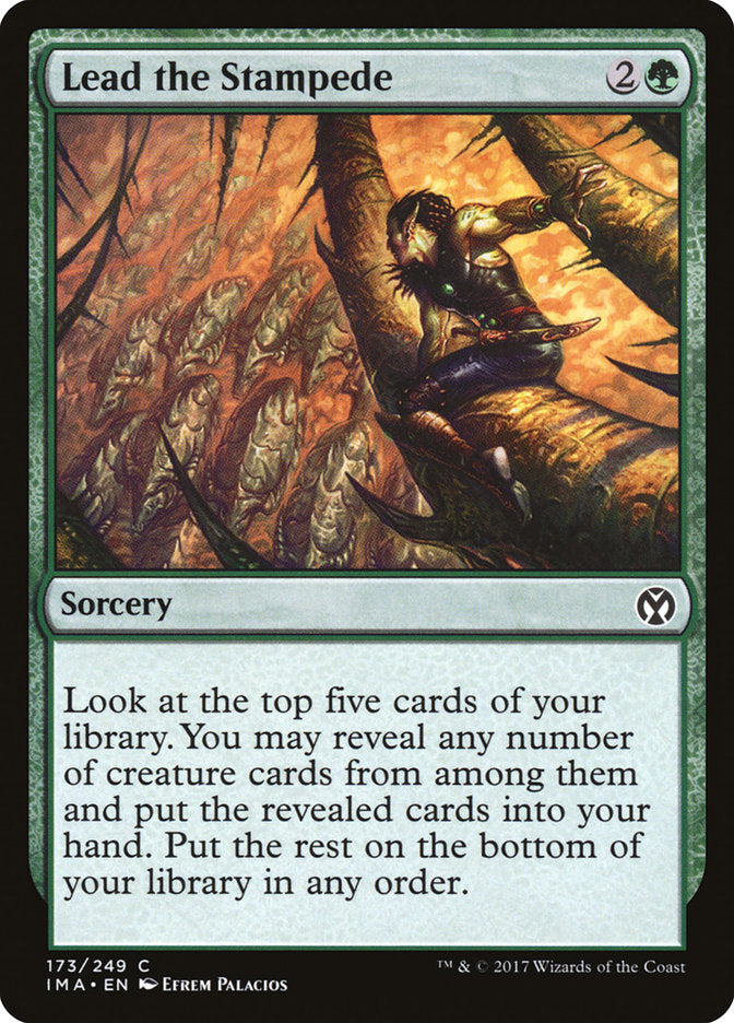 Guiar o Estouro / Lead the Stampede - Magic: The Gathering - MoxLand