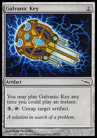 Chave Galvânica / Galvanic Key - Magic: The Gathering - MoxLand