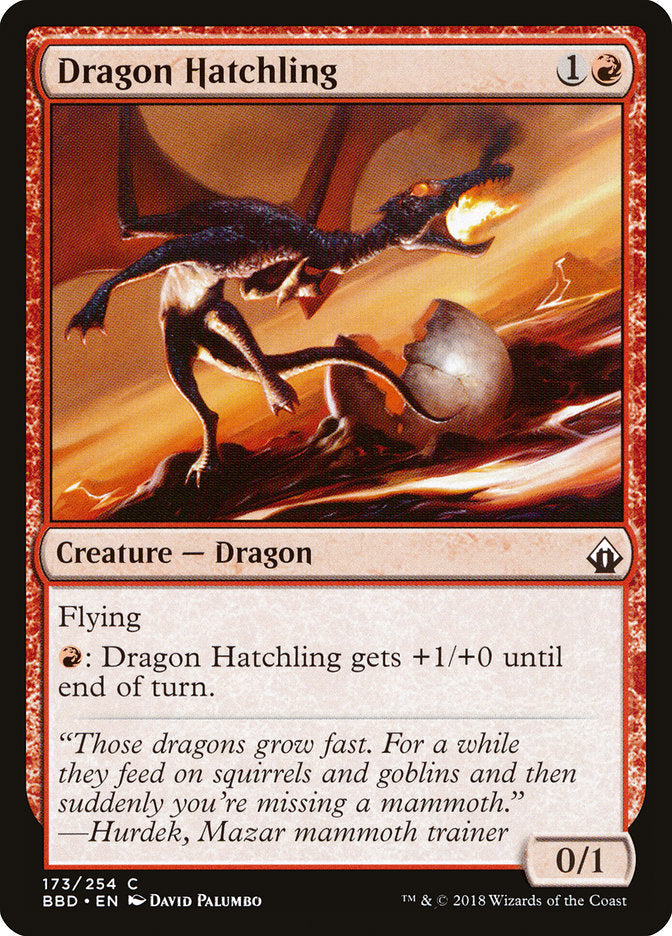 Cria de Dragão / Dragon Hatchling - Magic: The Gathering - MoxLand