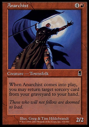 Anarquista / Anarchist - Magic: The Gathering - MoxLand