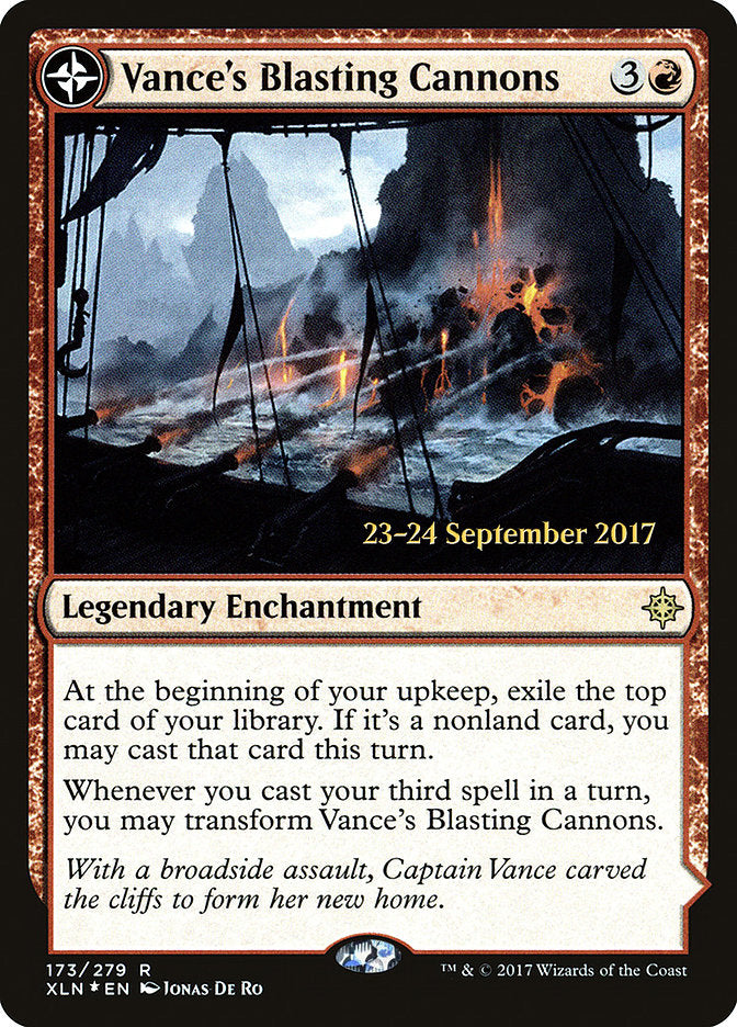 Canhões Explosivos de Vance / Vance's Blasting Cannons - Magic: The Gathering - MoxLand