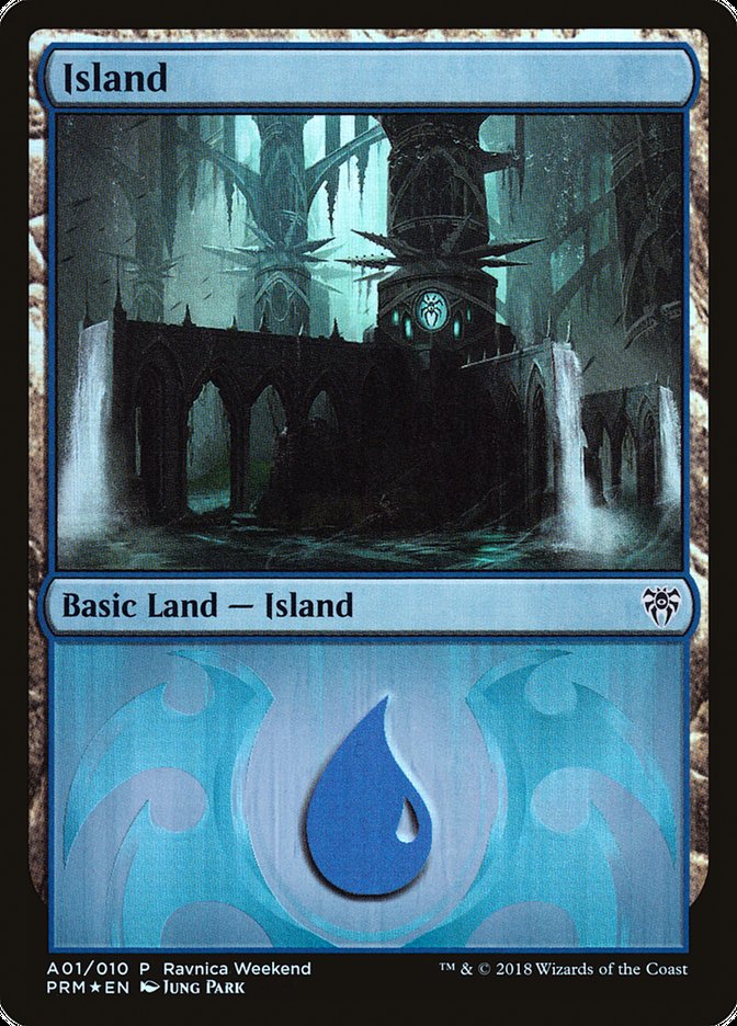 Ilha / Island - Magic: The Gathering - MoxLand