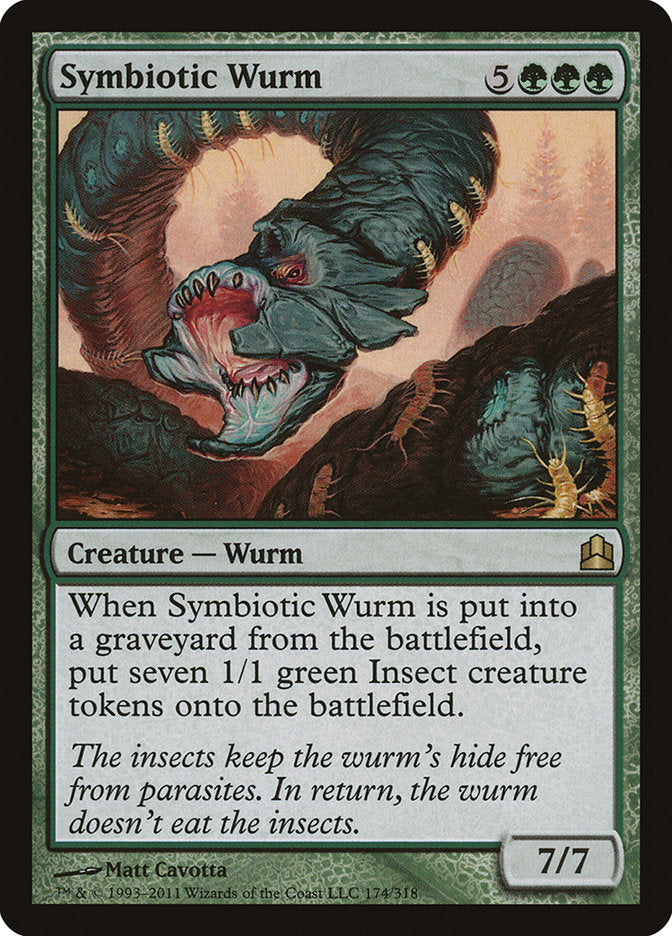 Vorme Simbiótico / Symbiotic Wurm - Magic: The Gathering - MoxLand