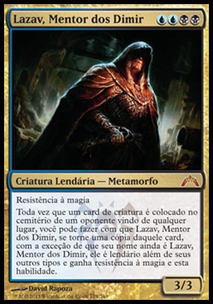 Lazav, Mentor dos Dimir / Lazav, Dimir Mastermind - Magic: The Gathering - MoxLand