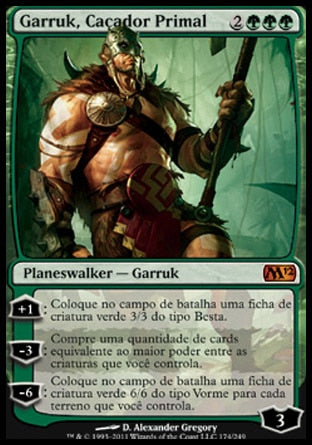 Garruk, Caçador Primal / Garruk, Primal Hunter - Magic: The Gathering - MoxLand