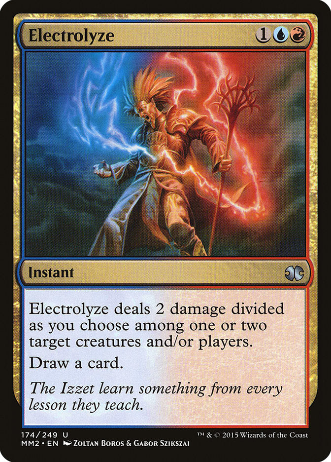 Eletrolisar / Electrolyze - Magic: The Gathering - MoxLand