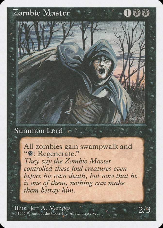 Mestre Zumbi / Zombie Master - Magic: The Gathering - MoxLand