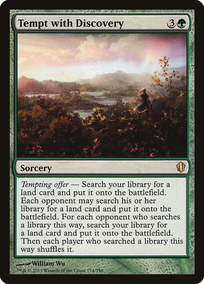 Tentação da Descoberta / Tempt with Discovery - Magic: The Gathering - MoxLand