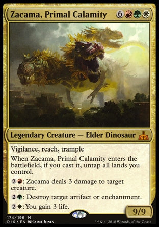 Zacama, Calamidade Primordial / Zacama, Primal Calamity - Magic: The Gathering - MoxLand