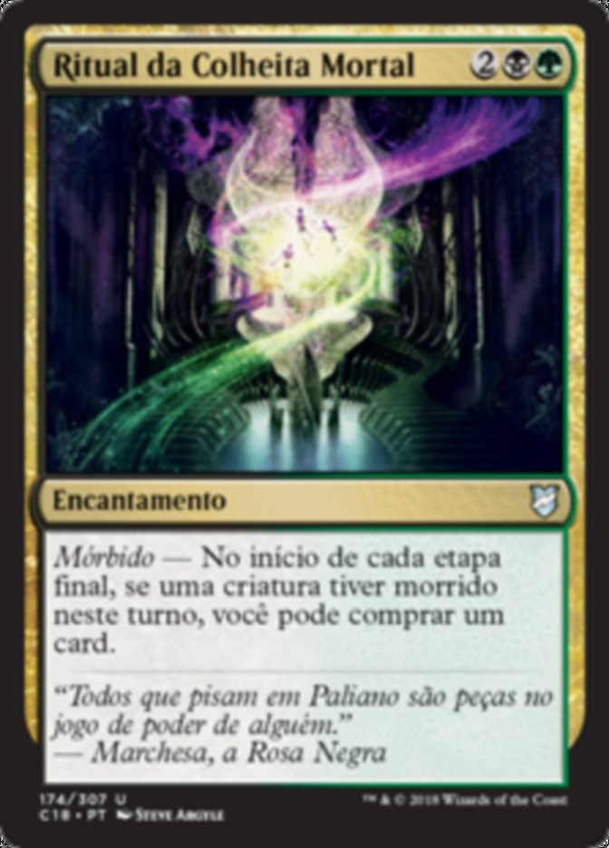 Ritual da Colheita Mortal / Deathreap Ritual - Magic: The Gathering - MoxLand