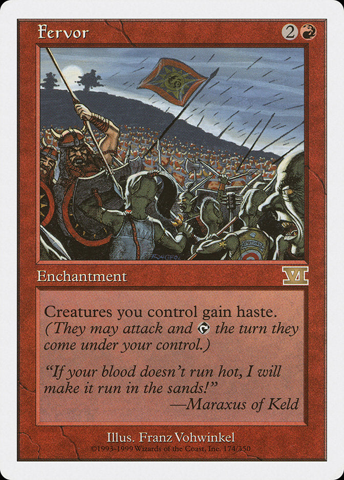 Fervor / Fervor - Magic: The Gathering - MoxLand