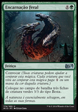 Encarnação Feral / Feral Incarnation - Magic: The Gathering - MoxLand