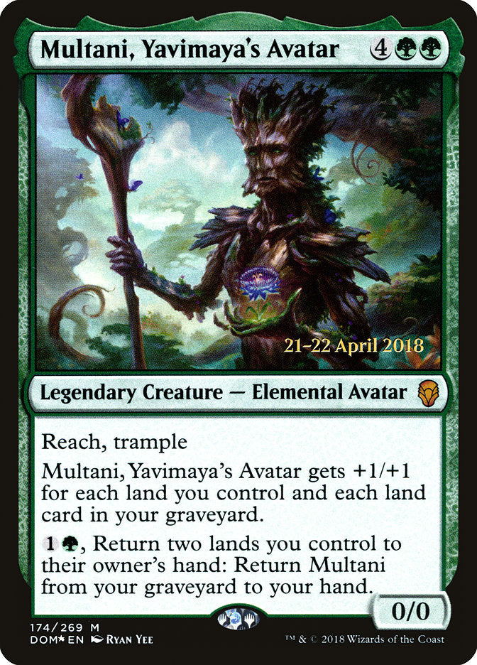 Multani, Avatar de Yavimaya / Multani, Yavimaya's Avatar - Magic: The Gathering - MoxLand