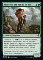 Rizowalla em Banho de Sol / Sunbathing Rootwalla - Magic: The Gathering - MoxLand