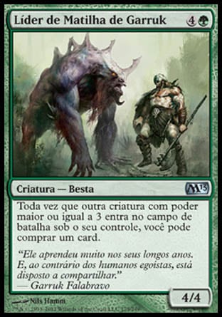 Líder de Matilha de Garruk / Garruk's Packleader - Magic: The Gathering - MoxLand