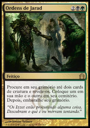 Ordens de Jarad / Jarad's Orders - Magic: The Gathering - MoxLand