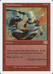 Último Recurso / Final Fortune - Magic: The Gathering - MoxLand