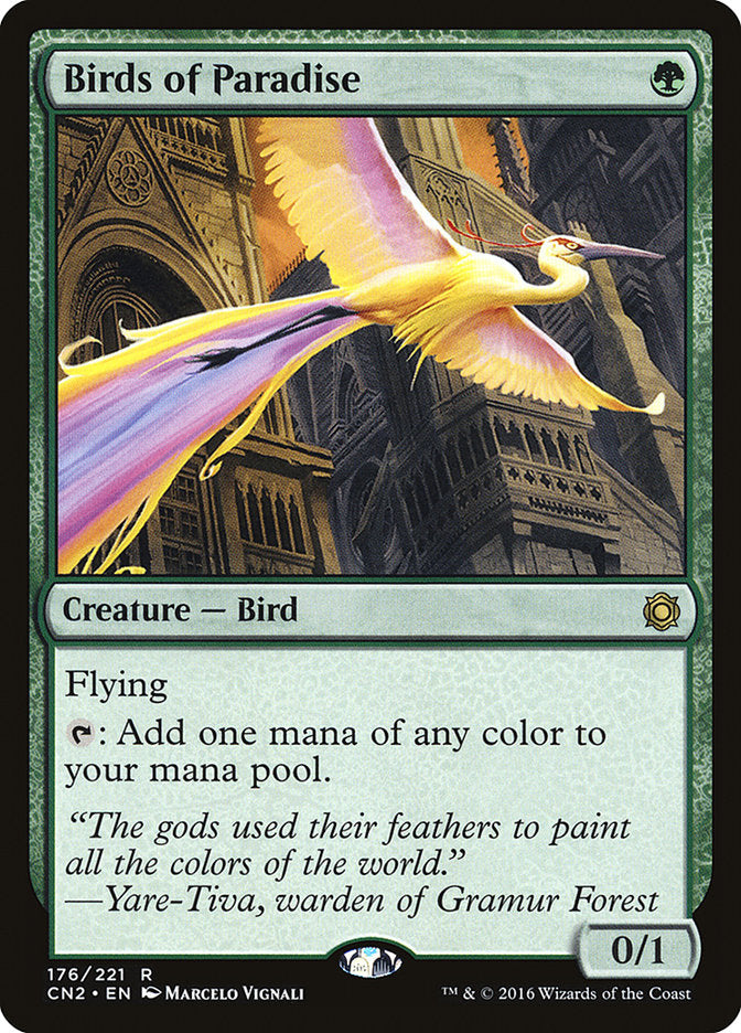 Aves do Paraíso / Birds of Paradise - Magic: The Gathering - MoxLand