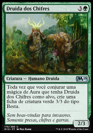 Druida dos Chifres / Druid of Horns - Magic: The Gathering - MoxLand