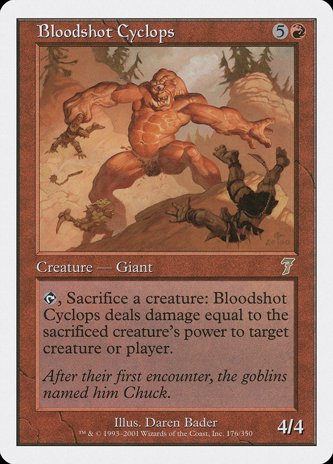 Cíclope de Olho Injetado / Bloodshot Cyclops - Magic: The Gathering - MoxLand